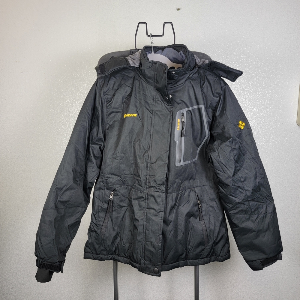 Gemyse Mountain Waterproof Ski Snow Jacket Windproof Rain Jacket Coat Sz M